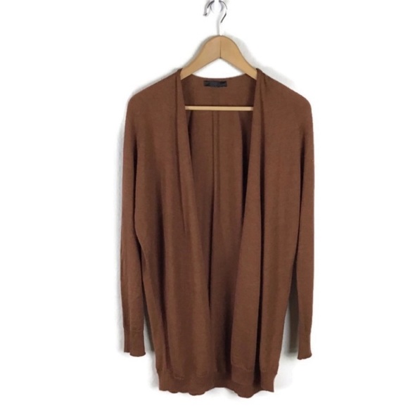 The Row Sweaters - The Row Cardigan Sweater Long Sleeve Open Front Knit